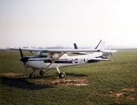 G-BGLR @ EGSG - Cessna F152 G-BGLR was a recent addition to the Stapleford Flying Club fleet 21.2.82 - by GeoffW