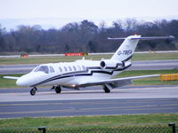 G-TBEA @ EGCC - Xclusive Jet Charter Ltd, Previous ID: N776LB - by Chris Hall