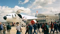 N740SC @ LFPB - Airbus A300 B4-203 of Heavylift at the Aerosalon Paris 1997 - by Ingo Warnecke