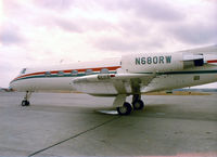 N36RR @ FTW - Registered as N680RW The Wind Ship written on the nose. At Meacham Field 1980 - by Zane Adams