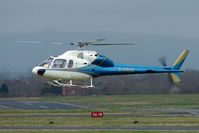 G-PRDH @ EGBJ - AS355F2 at Staverton - by Terry Fletcher