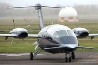 D-IPPY @ EGBJ - Piaggio P180s - love them or hate them ??? - by Terry Fletcher