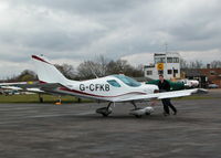 G-CFKB @ EGTF - GOOD LOOKING HOME BUILT MINUS PROP - by BIKE PILOT