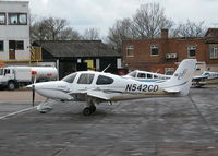 N542CD @ EGTF - PARKED IN FRONT OF MAIN HANGER AND IN NEED OF A CLEAN - by BIKE PILOT