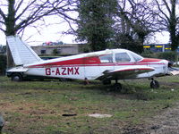 G-AZMX @ X7CH - rotting away at Chirk Airfield, near Wrexham, Wales - by Chris Hall