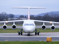 HB-IYR @ EGCC - Swiss European Air Lines - by Chris Hall