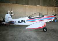 F-BJVD @ LFBR - Inside Airclub's hangar - by Shunn311