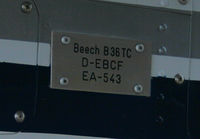 D-EBCF @ EDTF - Beech B36TC Bonanza - by J. Thoma