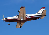 N850KM @ KAPA - On final approach to 17L.