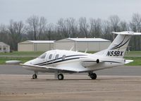 N55BX @ DTN - Parked at the Shreveport Downtown airport.