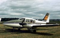 G-BAVW - This Aztec was a visitor to the 1978 Strathallan Open Day. - by Peter Nicholson