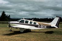 G-BEIK - This A36 Bonanza was a visitor to the 1978 Strathallan Open Day. - by Peter Nicholson
