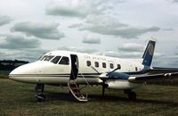 G-BWTV - This Bandeirante of CSE Aviation was on display at the 1978 Strathallan Open Day. - by Peter Nicholson