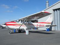 G-BHYP @ EGBT - Cessna F172 after a respray at Turweston - by Simon Palmer