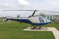 G-COLL @ EGCB - Enstrom 280C at Manchester Barton - by Terry Fletcher