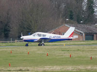 G-ATDA @ EGSC - G-ATDA Departing Cambridge - by Andy Parsons