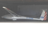 G-EEBM - Glider at Sutton Bank - by Terry Fletcher