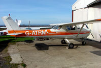 G-ATRM @ EGNG - Cessna F150F at Bagby - by Terry Fletcher