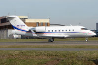 N6757M @ EGGW - CL604 Challenger at Luton - by Terry Fletcher