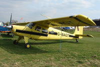 G-BAGT @ EGTR - One of only two Helio H-295 Couriers on the UK Register - by Terry Fletcher