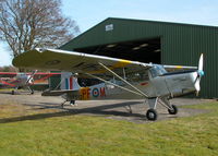 G-ARRX @ EGHP - 'PEGGY TOO' BEING PRE-FLIGHTED BEFORE DEPARTING FOR TURWESTON - by BIKE PILOT