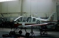 XX541 @ EGXE - Bulldog T.1 of the Central Flying School undergoing maintenance seen at the 1978 Leeming Open Day. - by Peter Nicholson