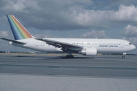 PT-TAI @ LOWW - Transbrasil 767-200