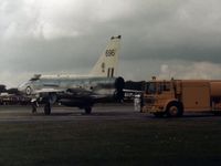 XP696 @ EGCD - Lightning F.3 of 226 Operational Conversion Unit displayed at the 1974 Woodford Airshow. - by Peter Nicholson