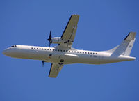 A2-ABR @ LFBO - First ATR72-500 for Air Botswana... unfortunately in all white c/s during take off on delivery flight. - by Shunn311