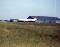 G-AMON @ EGMC - Vickers Viscount G-AMON at Southend 1976 - by GeoffW