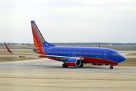 N776WN @ CID - Taxiing on Delta on the way to Landmark - by Glenn E. Chatfield