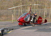 G-BWTK @ EGLK - TANGO KILO BEING LINED UP WITH IT'S TRAILER - by BIKE PILOT