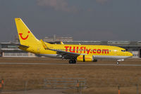 D-AHXA @ EDDS - TUIfly Boeing 737-7K5 - by Jens Achauer