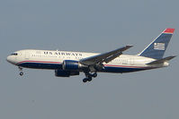 N255AY @ EGLL - US Air B767 on approach to London Heathrow - by Terry Fletcher