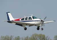 N3132W @ DTN - Landing on 14 at the Shreveport Downtown airport. - by paulp
