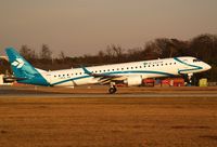 I-ADJL @ EDDF - Air Dolomiti ERJ 195 - by Florian Seibert