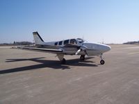 N721CV @ KAUM - Parked at AUM - by Ed Wells