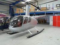 G-ZOOT @ EGKA - Chris Evans owned R44 at Shoreham - by Andy Parsons