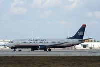 N425US @ KMIA - Boeing 737-400 - by Mark Pasqualino