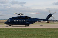 N908W @ EGGW - Sikorsky S-92 at Luton - by Terry Fletcher