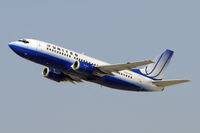 N327UA @ KLAX - Departing LAX on 25R - by Todd Royer