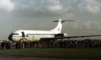 XR808 - VC-10 C.1, named Kenneth Campbell VC, of 10 Squadron in the static park of the 1974 RAF Finningley Airshow. - by Peter Nicholson