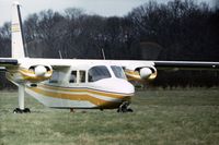 G-AZEH @ EGTH - BN-2A Islander at Old Warden in the Spring of 1972 - by Peter Nicholson