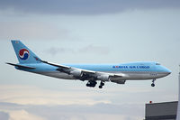 HL7601 @ VIE - Korean Air Cargo on Approach RWY 16 in VIE - by Patrick Radosta