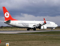 TC-JFF @ EGCC - Turkish Airlines - by Chris Hall