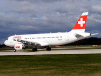 HB-IJO @ EGCC - Swiss International Air Lines - by Chris Hall