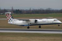 9A-CQA @ VIE - Croatia Airlines DeHavilland Canada Dash 8-400 - by Thomas Ramgraber-VAP