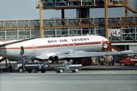 G-APDG @ LGW - Comet 4 of Dan-Air at the terminal of London Gatwick in May 1972. - by Peter Nicholson