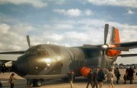 51 12 @ MHZ - C-160D Transall of LTG-61 in the static park at the 1972 Mildenhall Open Day. - by Peter Nicholson