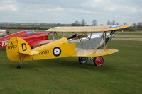G-BWWN @ EGTH - 2. G-BWWN visitng Old Warden airfield